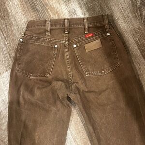 Vintage Brown Wranglers